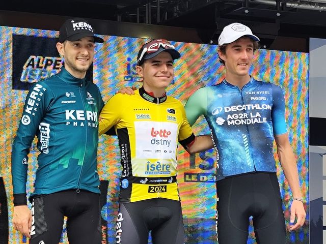 Jarno Widar wint Alpes Isère Tour
