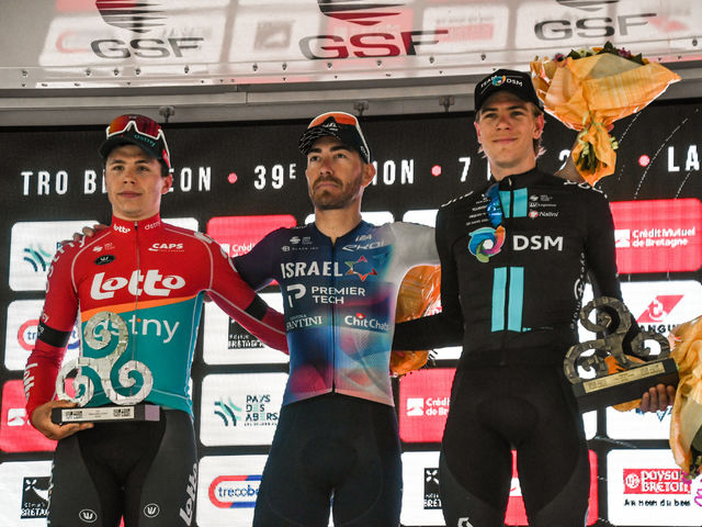 Arnaud De Lie finishes Breton weekend with second place in Tro-Bro Leon