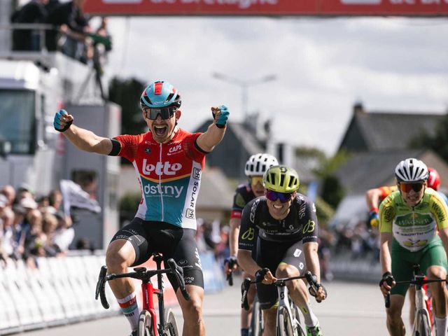 Victoire d’étape pour Matys Grisel au Tour de Bretagne